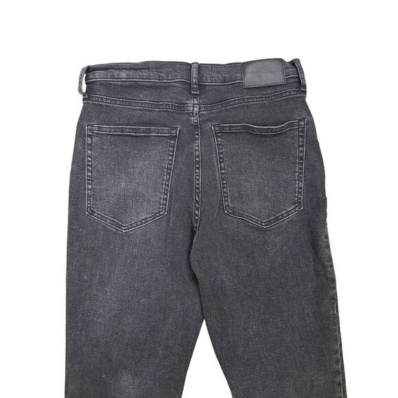 Everlane The High Rise Skinny Jeans Women's 30 Black Casual Denim Button Fly - Picture 7 of 7